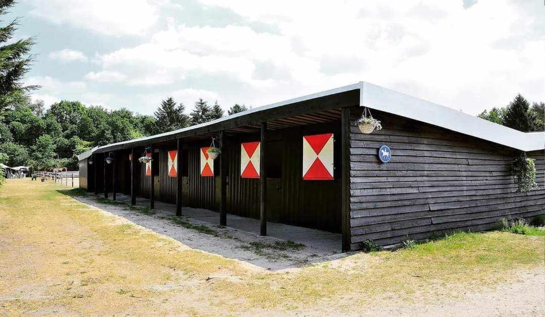 Prachtig Chalet In De Bossen Nunspeet Exterior foto